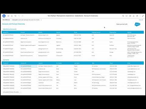 Microstrategy Python Enabled Transactions
