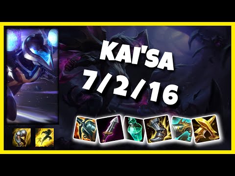 Kai'Sa Bot Lane 11.5 Challenger Gameplay Replay S11 (7/2/16) - TURKISH
