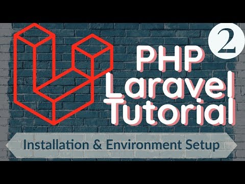 PHP Laravel Tutorial for Beginners 2 Laravel Installation and Environment Setup