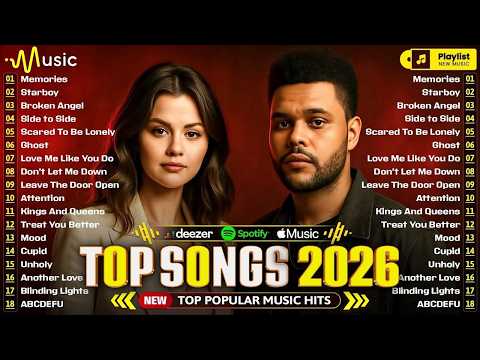 Rihanna, Maroon 5, The Weeknd, Dua Lipa, Adele, Ed Sheeran, Bruno Mars 🍁Billboard Top 50 This Week