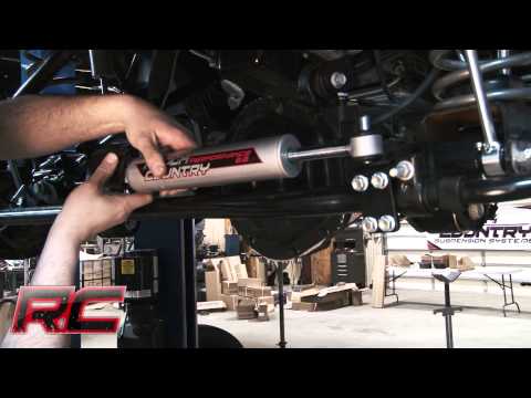 Rough Country's Jeep Dual Steering Stabilizer Kit