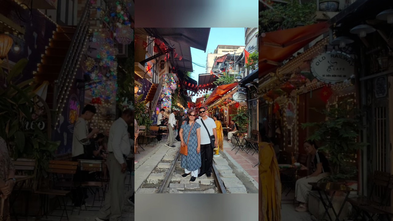 ? Street Hanoi | Vietnam #vietnam #hanoi #hanoitrainstreet #…