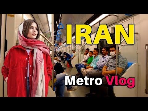 IRAN - Walking In Shiraz Metro 2022 ایران: سفر با مترو شیراز