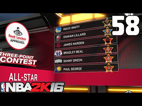 Let's Play NBA 2K16 Deutsch German [58] - My Career: Knapper Three-Point-Contest