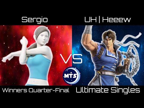 MTS 3 Winners Quarter-Final - Sergio (Wii Fit Trainer) vs UH | Heeew (Richter)