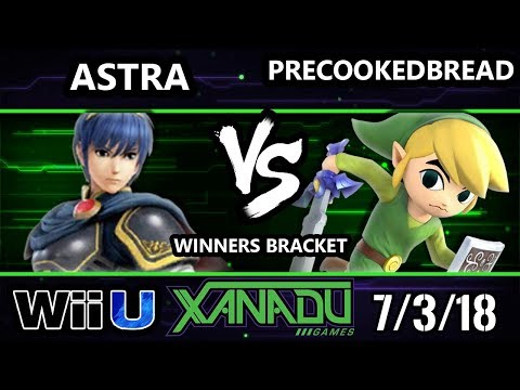 S@X 257 Smash 4 - PreCookedBread (Marth) Vs. Astra (Toon Link) - Wii U Winners Bracket