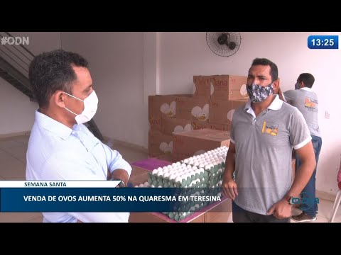 Venda de ovos aumenta 50% durante a Quaresma 29 03 2021