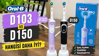 Oral-B ŞARJLI DİŞ FIRÇASI D103 VE D150 KARŞILAŞTIRMA ✅️ Hangisi Daha İyi❓️Kutu A