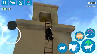 How to get cheerleader goat and stoned goat in goat simulator for iOS/Android