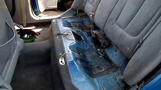 Hyundai Elantra Fuel Pump Removal