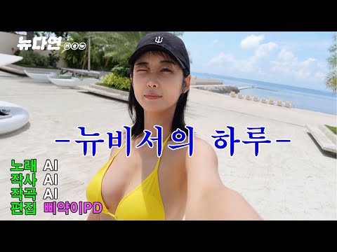 AI가 작곡한 -뉴비서의 하루- 한시간 듣기