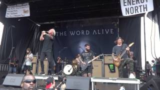 The Word Alive &quot;Face To Face&quot; Warped Tour 6-25/16 (2)