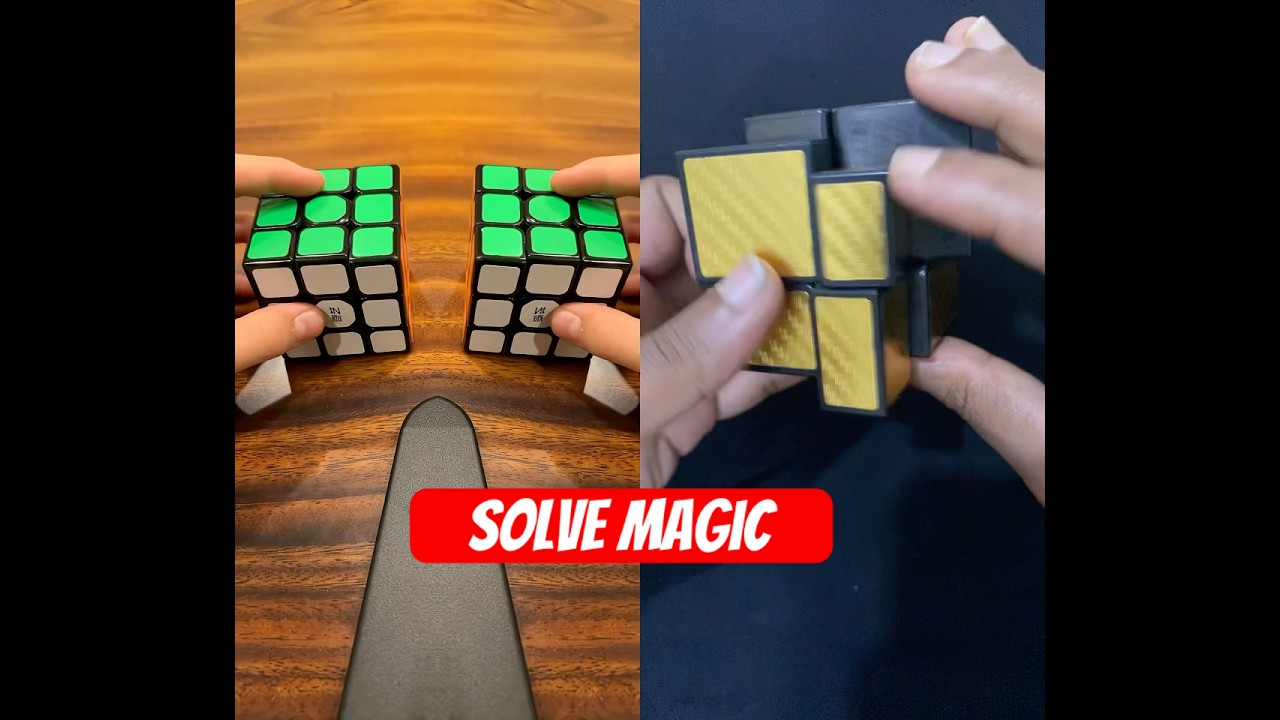 Magic with so the queue cube #sidcuber #sidcuber #puzzle