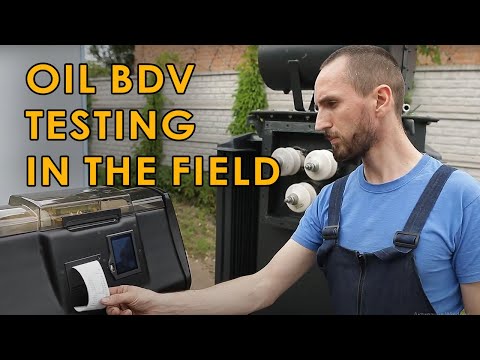 Oil Testing Procedure near Power Transformers (in the field)