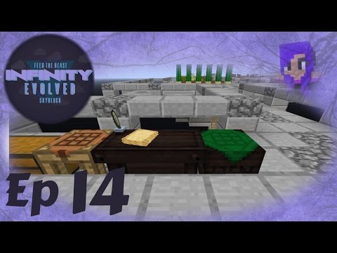 Modded Minecraft: FTB Infinity Evolved Skyblock, Starting Thaumcraft (Ep14)