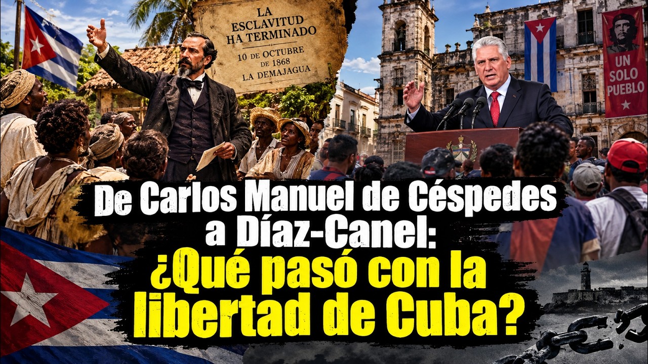 De Carlos Manuel de Céspedes a Díaz Canel: ¿Qué pasó con la libertad de Cuba?