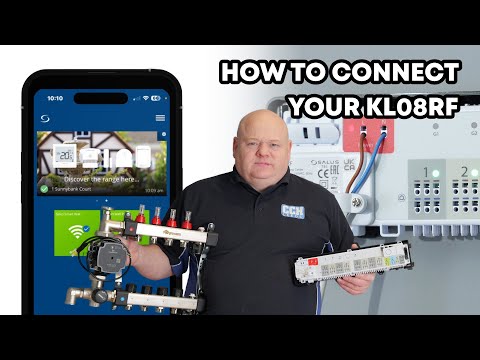 How To Connect Salus KL08RF Smart Wireless Wiring Centre Underfloor Heating ( Smart Home )