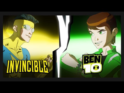 Ben 10 VS Invincible but it's how power scalers want it to be