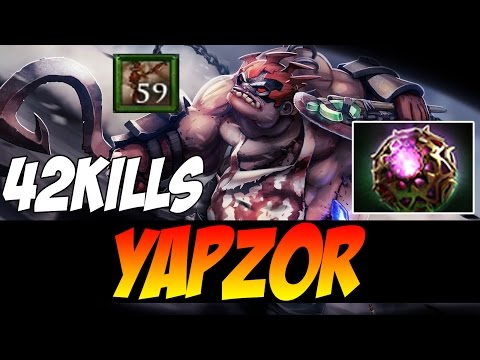 YapzOr Plays Pudge With 59 Flesh Heap And 42 KILLS - 7200 MMR - Dota 2