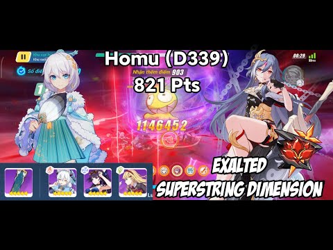HI3 SEA - [Red Lotus Exalted] Homu (D339) 821 Pts - HOS(S0) CH SA(1/4) Embrace