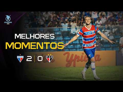 Gols e lances de Fortaleza x Ferroviário