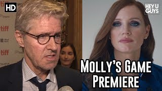 J C MacKenzie Interview - Molly's Game World Premiere | TIFF17 video