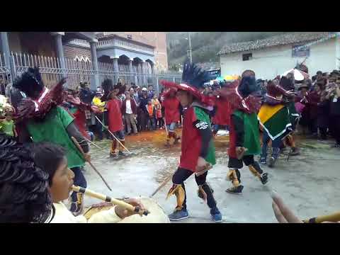 WANKA DANZA DE QHENUA RAHRA EN EL DISTRITO DE SAN MARCOS HUARI ANCASH