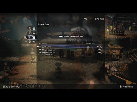 Octopath Traveler 2 Quick Cloak Location - Merry Hills