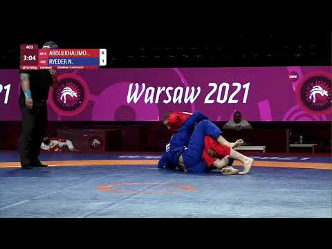 GOLD Men's GP Gi - 84 kg: D. ABDULKHALIMO (RUS) v. N. RYEDER (ISR)