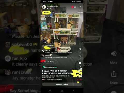 thesolesaints selling FAKE Breaking Bad Funko POP & Whatnot Protects the seller to SELL MORE FAKES