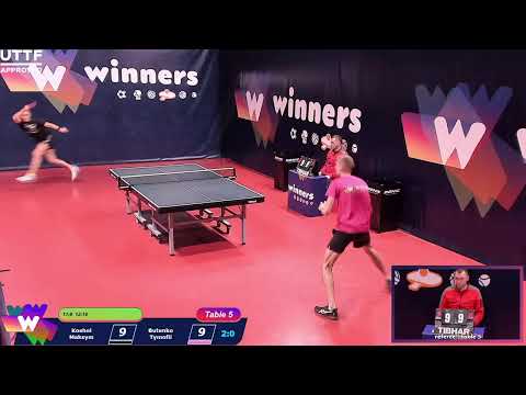 WINners League 18.10.2021 Koshel M. - Butenko T. 15:15