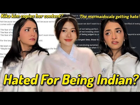 Why Krutika (TheMermaidScales)is Getting HATE Just for Being Indian|Kika Kim Copying Drama Explained