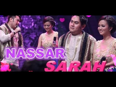 Aksi kocak Nasar ketika Mau mengomentari Sarah DA3