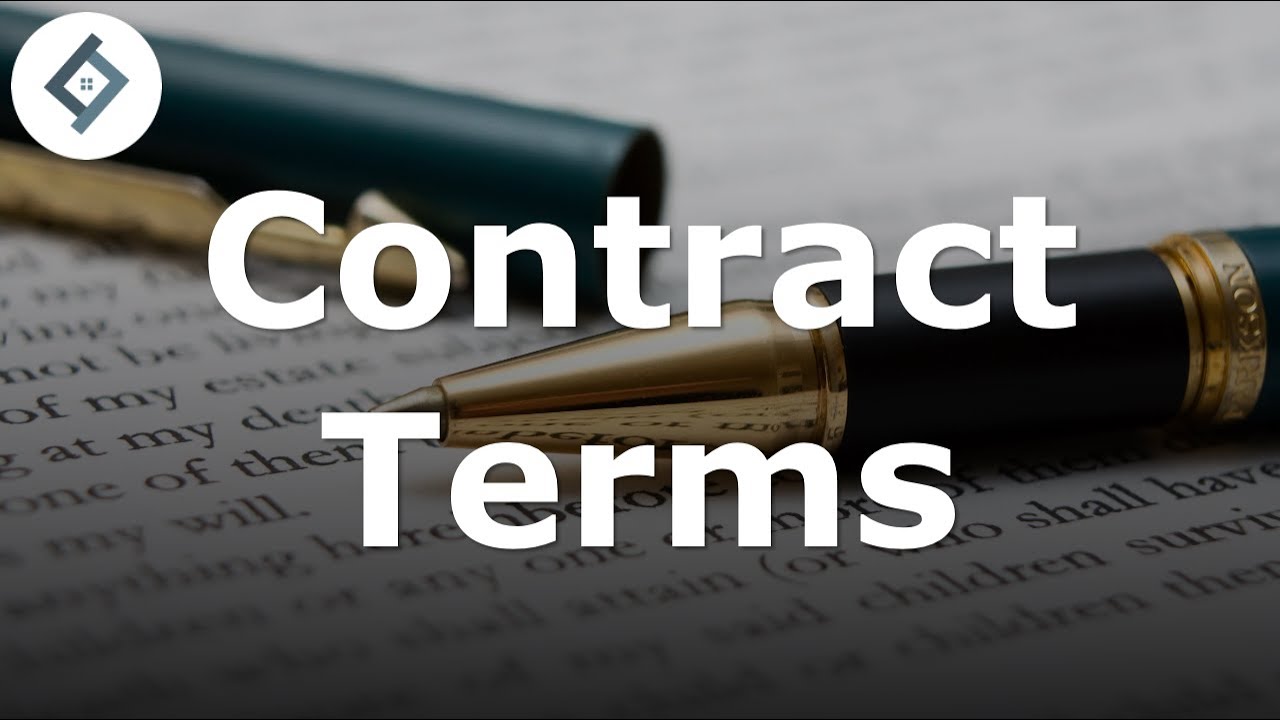 Contract Terms | Contract Law