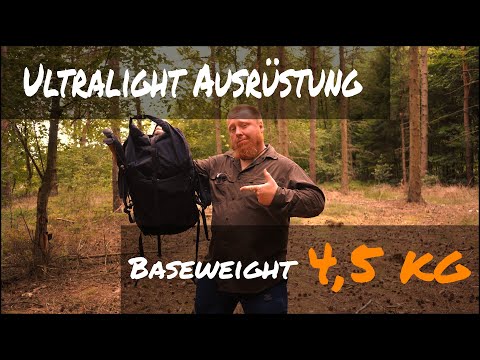 Meine Ultralight Packliste für den Roadtripp 2022