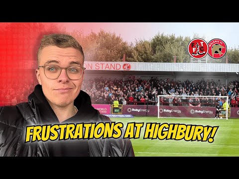 1,000 WALSALL FANS AT HIGHBURY! | FLEETWOOD VS WALSALL VLOG!  