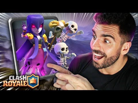 USEI OS MELHORES DECKS DE BRUXA DO CLASH ROYALE!