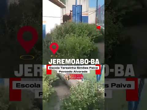 COLÉGIO ABANDONADO EM JEREMOABO-BA