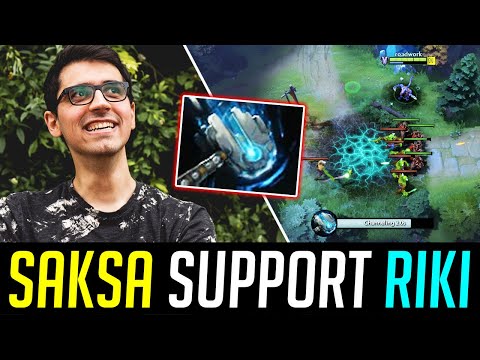 Saksa doing some OG things in ranked - RIKI support M-Hammer Build DOTA 2