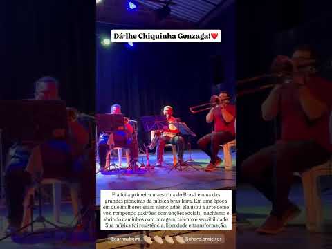 Apresentação do Grupo de Choro Brejeiros no projeto Carnaubeira em Flores CE.