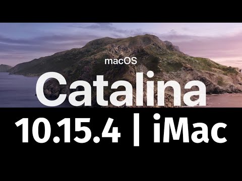 How to Update to macOS Catalina 10.15.4 - iMac, iMac Pro