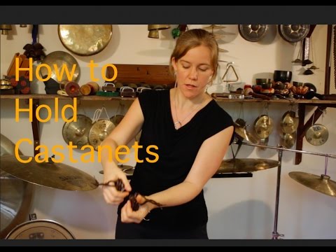 Castanets Basics 1: How to put on castanets