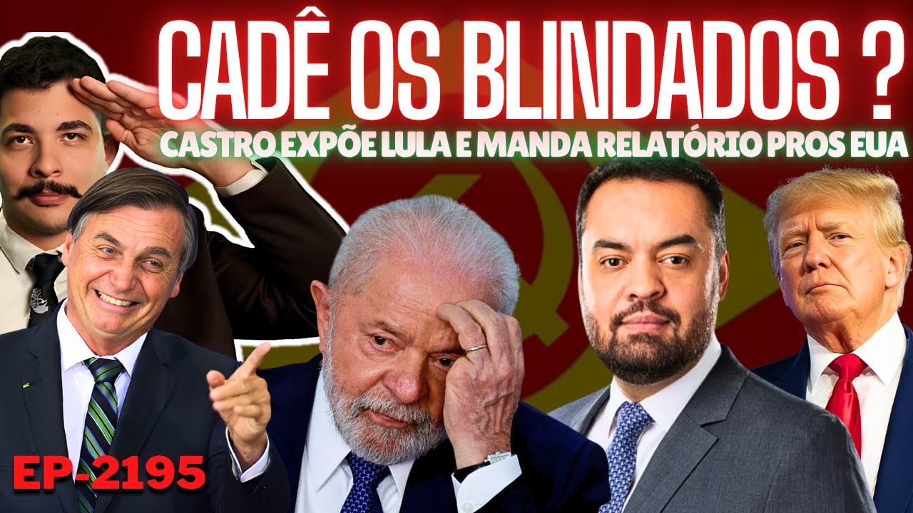 MegaOperação: Castro EXPÕE Lula e Manda RELATÓRIO Pra Trump + A Síndrome CONTRA Eduardo