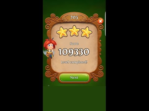 Blossom Blast Saga Level 705