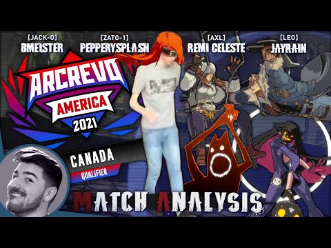 GGST Match Analysis: ArcRevo Canada - PepperySplash (Zato), Remi Celeste (Axl), BMeister (Jack-O')