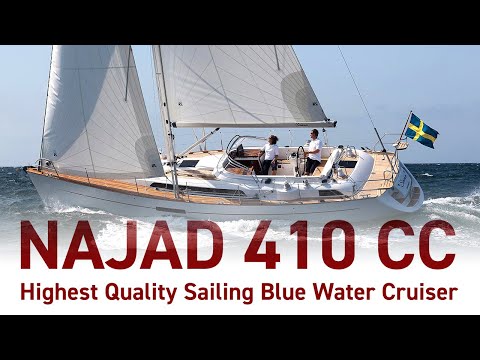 'NAJAD 410 CC Yacht'  Highest Quality Sailing Blue Water Cruiser! Made in Sweden