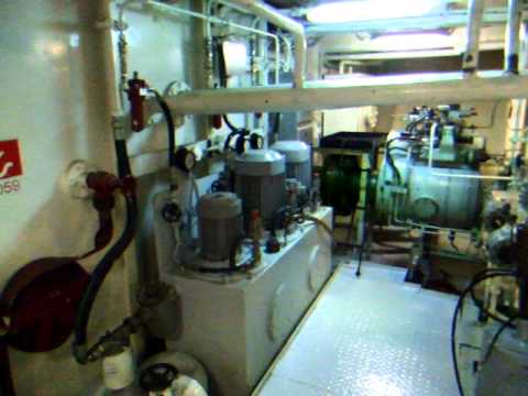 Inside The Engine Room - MS Expedition - Antarctica - November 2010