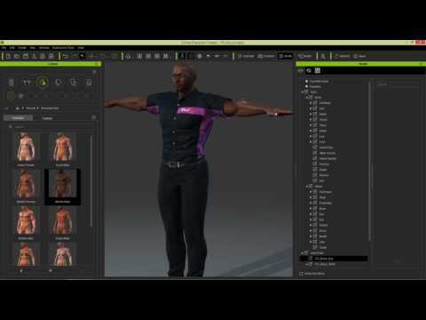 iClone 6 Tutorial - Intro to Professional Outfits