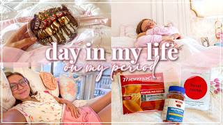 A Realistic Period Day in My Life with Endometriosis❤️ | Pain, Fatigue & Endo Flare | Lauren Norris