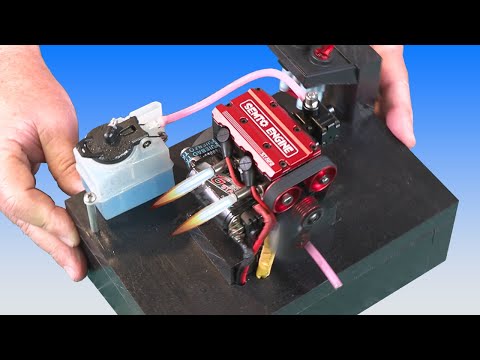 RC Nitro miniature engine DIY build and test | Semto motor | Toyan engine kit